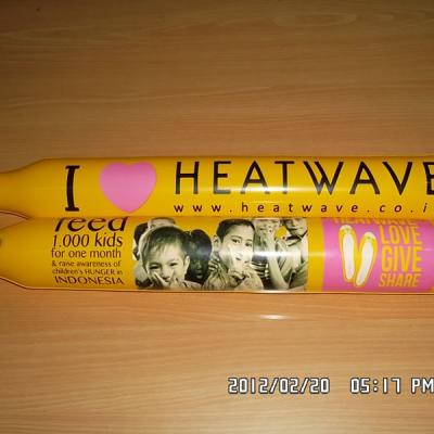 Balon Tepuk Penonton I Love Heatwave