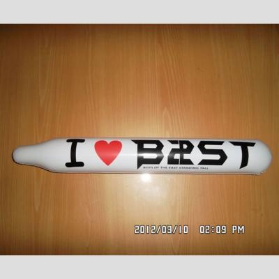 Balon Tepuk Sablon 2 warna I Love B2ST