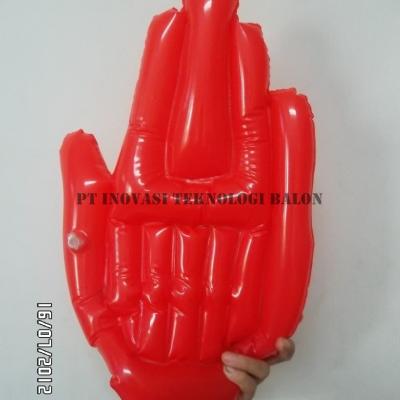 Balon Tepuk Bentuk Tangan