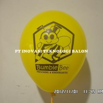 Balon Print Bamble bee