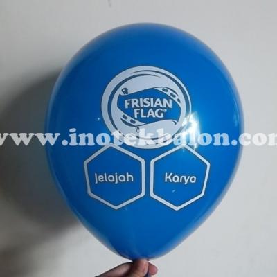 Balon Frisian Flag Print Cetak 1 Warna 2 Sisi