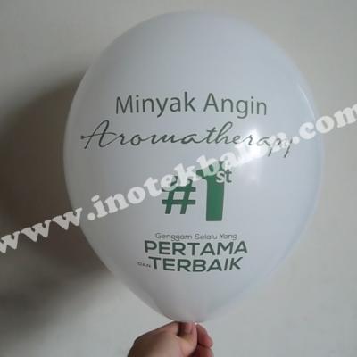 Balon Print Cetak 1 Warna 2 Sisi