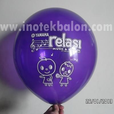 Balon Print Logo Relasi Musik